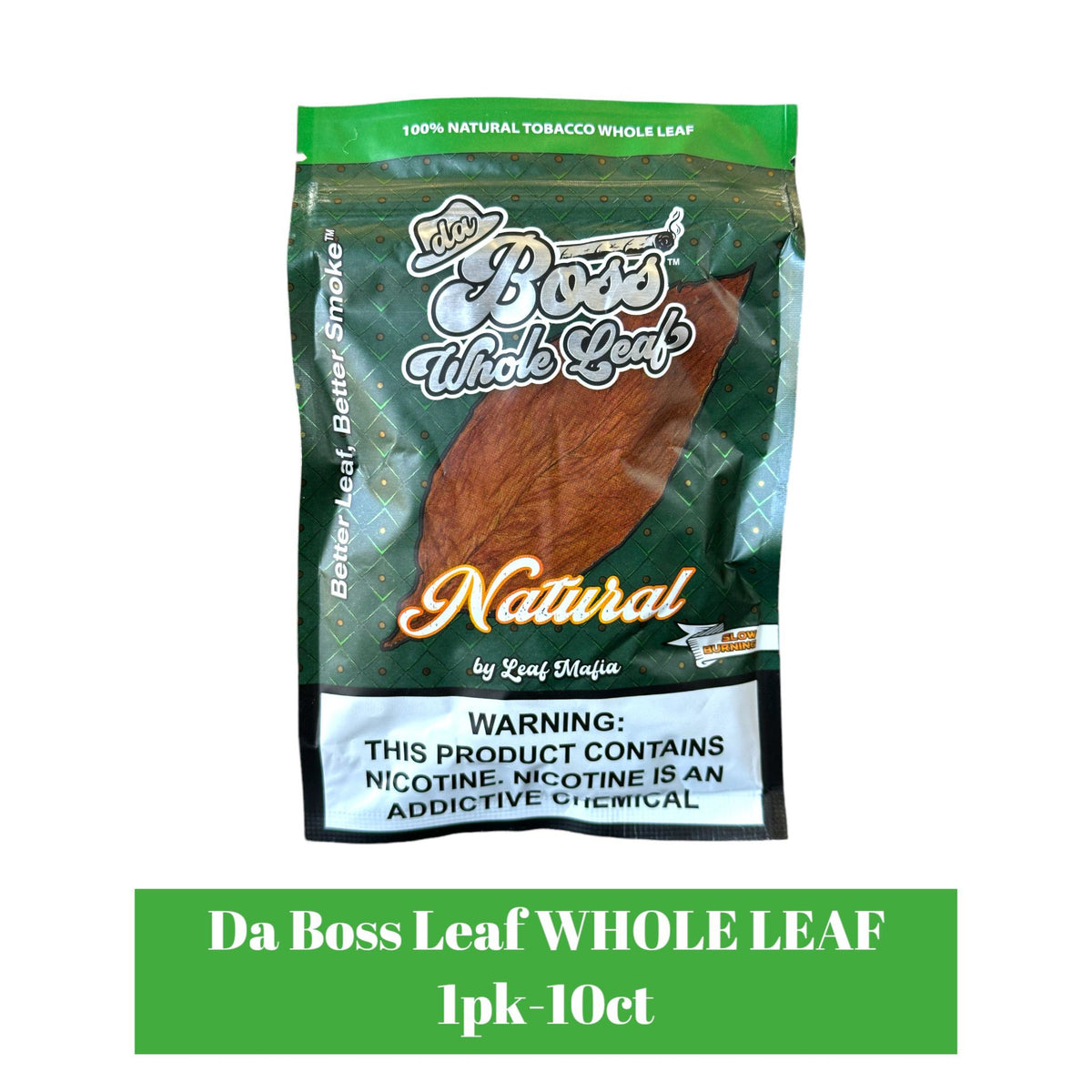 Da Boss Leaf WHOLE LEAF 1pk
