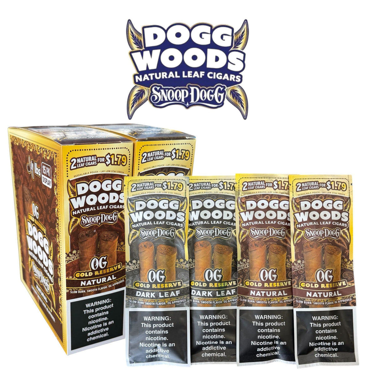 Dogg Woods 2pk/ 1.79 -15ct | SoCAL Distro LLC