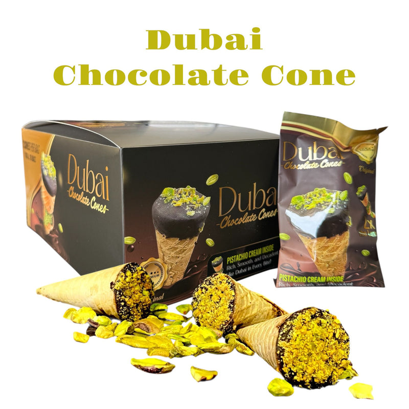 Dubai Cone Chocolate Display-10ct