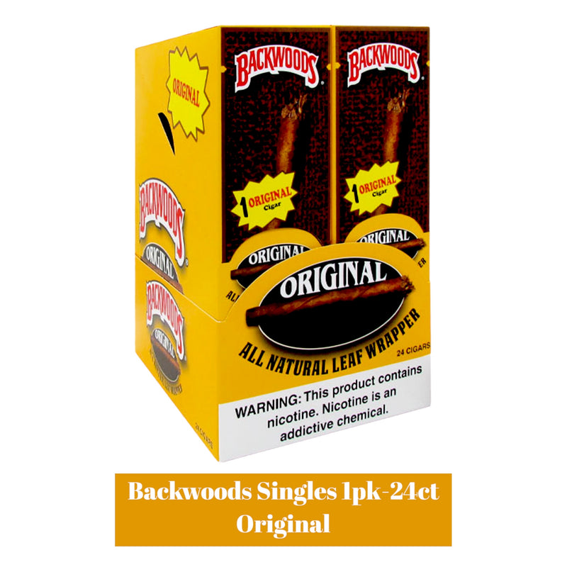 Backwoods Cigars Singles Display- 24ct