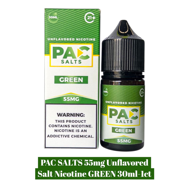 PAC Salts Unflavored Salt Nicotine 55mg - 30ml