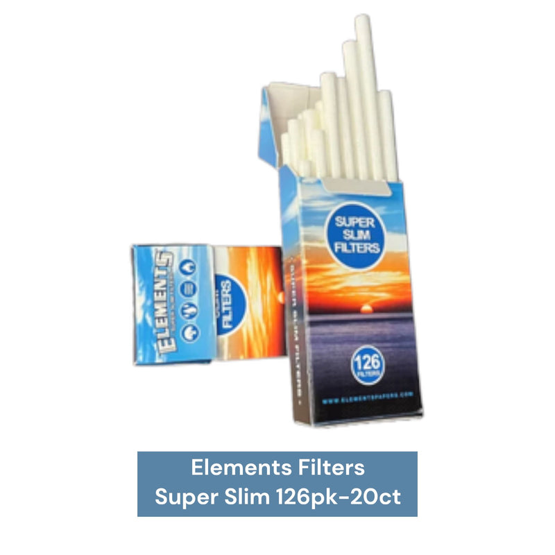 Elements Filters Super Slim 126pk -20ct