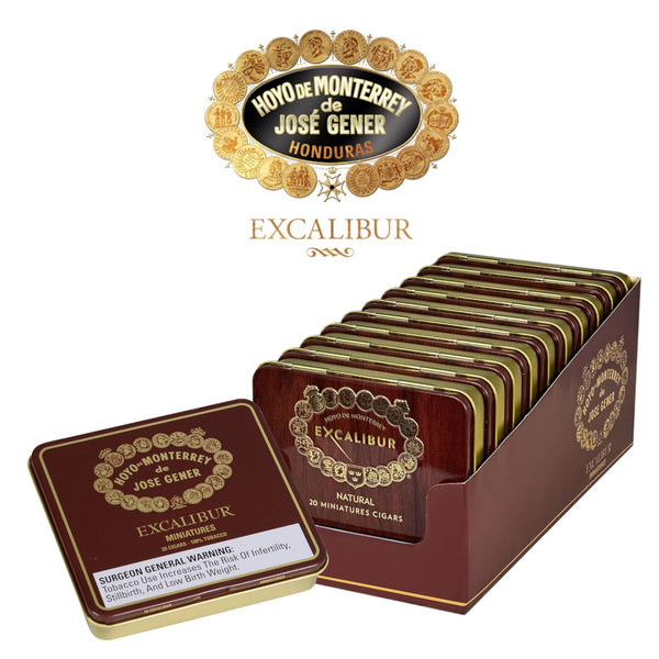 Excalibur Natural Mini Tin 20pk- 10ct