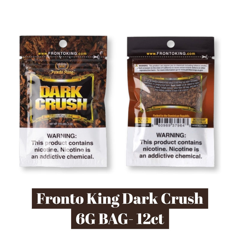 Fronto King Dark Crush 6G BAG- 12ct