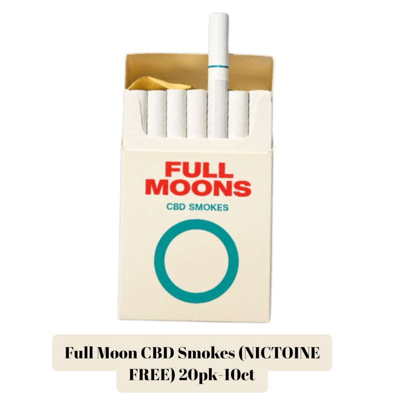 Full Moon CBD Smokes (NICOTINE FREE) 20pk-10ct
