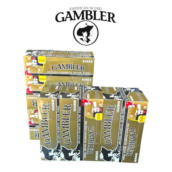 Gambler Tubes GOLD 200pk-5ct