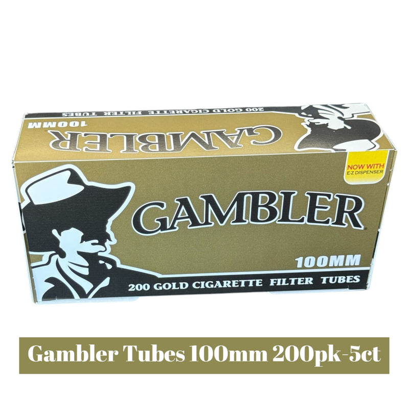 Gambler Tubes GOLD 200pk-5ct