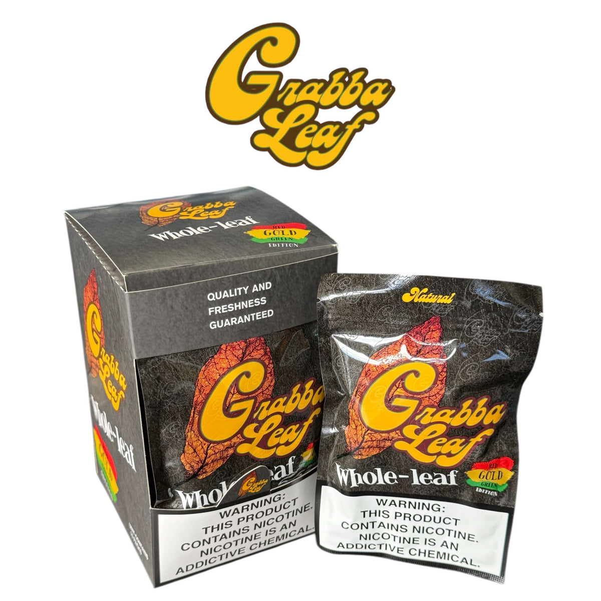 Grabba Leaf Red Gold Green Big Edition -10ctSoCAL Distro LLC