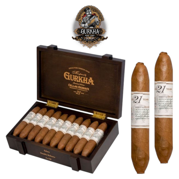 Gurkha Cellar SOLARA Double Robusto- 20ct