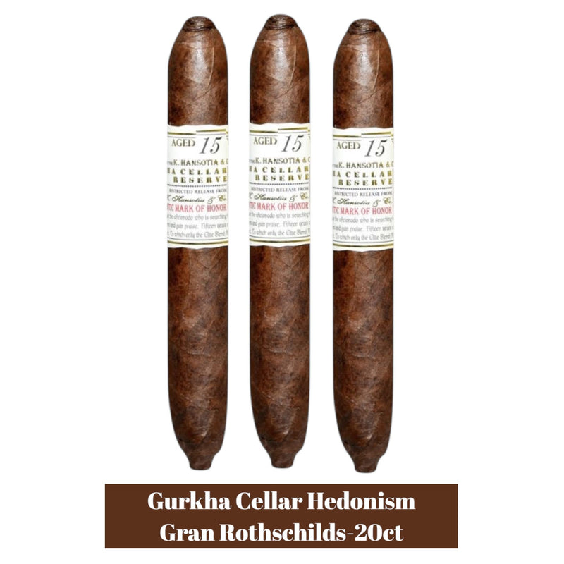 Gurkha Cellar Hedonism Gran Roth- 20ct