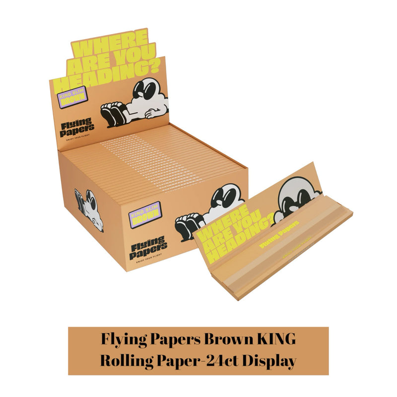 Flying Paper King Rolling Paper - 24ct