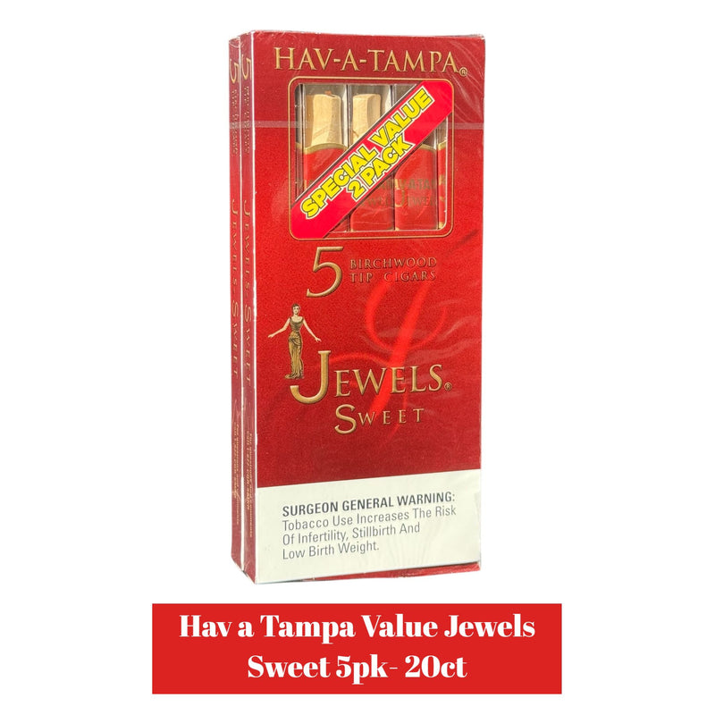 Hav a Tampa Value Jewels Sweet 5pk- 20ct