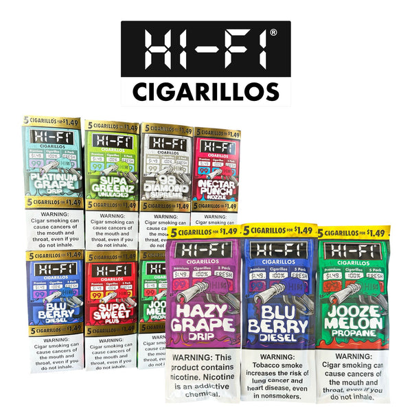 Hi Fi Cigarillos 5pk/1.49- 15ct