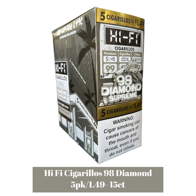 Hi Fi Cigarillos 5pk/1.49- 15ct