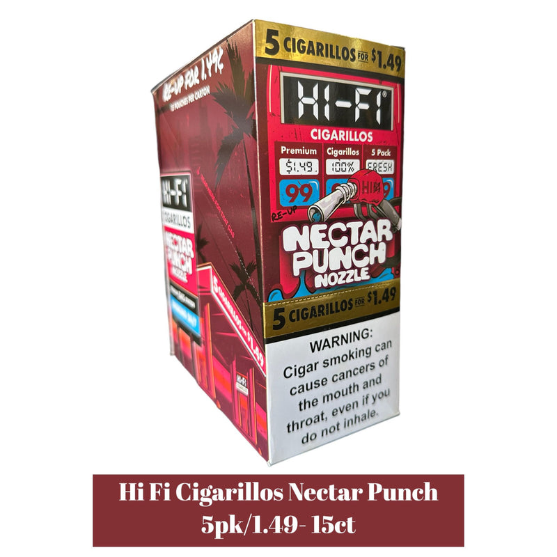 Hi Fi Cigarillos 5pk/1.49- 15ct