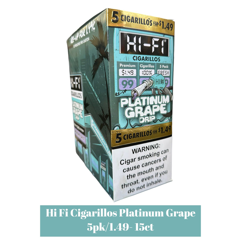 Hi Fi Cigarillos 5pk/1.49- 15ct