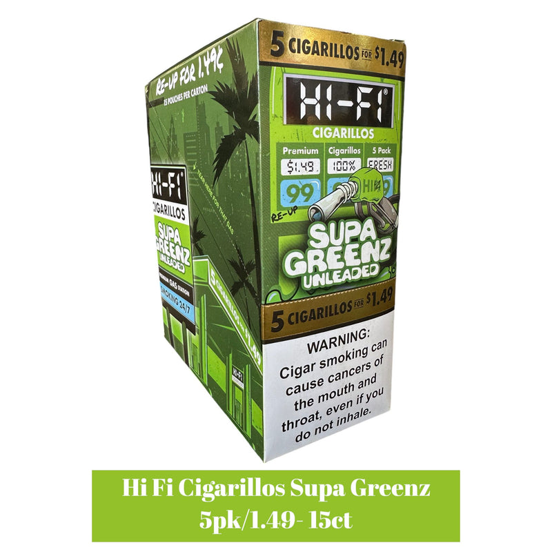 Hi Fi Cigarillos 5pk/1.49- 15ct