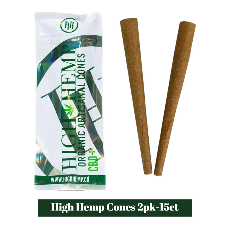 High Hemp Cones 2pk-15ct