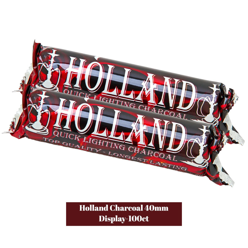 Holland Charcoal 40mm Display-100ct