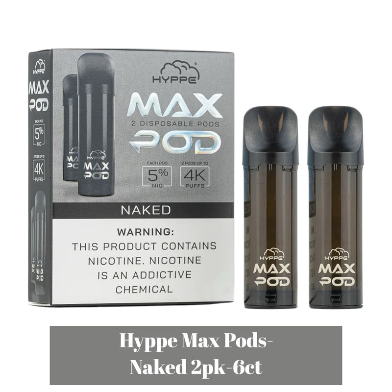 Hyppe Max Pods- 2pk-6ct