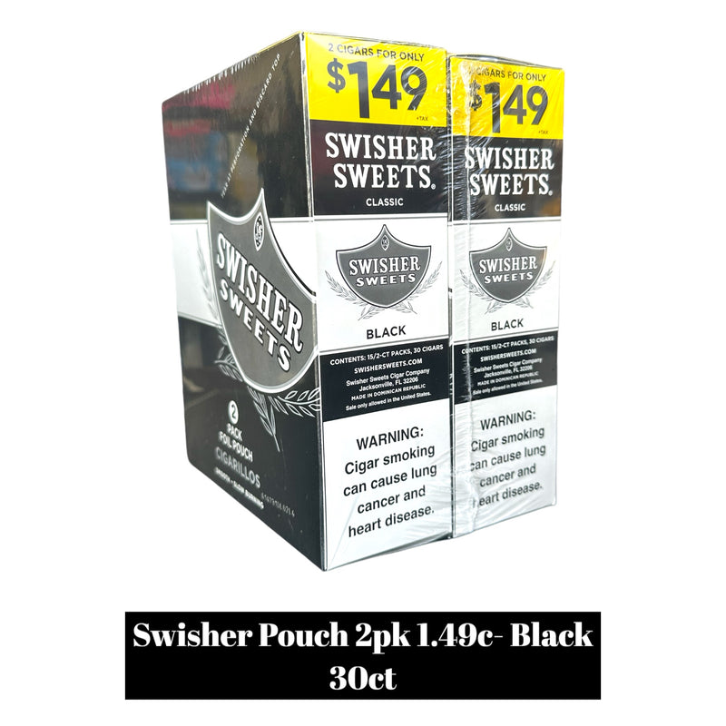 Swisher Pouch 2pk 1.49$-30ct