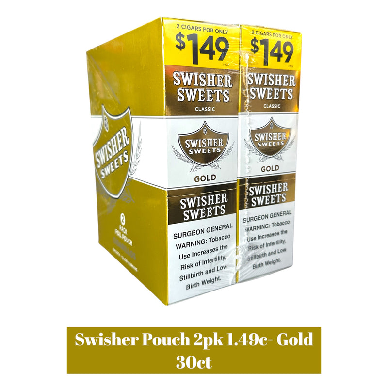 Swisher Pouch 2pk 1.49$-30ct