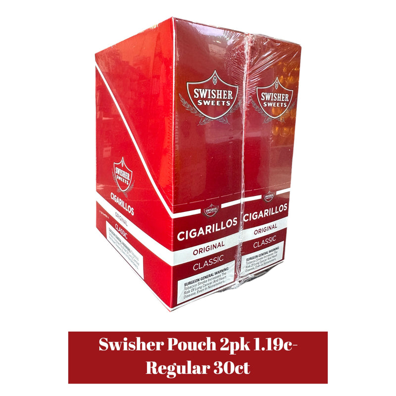 Swisher Pouch 2pk 1.19- 30ct