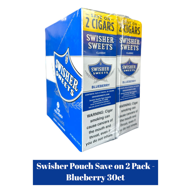 Swisher Pouch Save on 2 Pack- 30ct