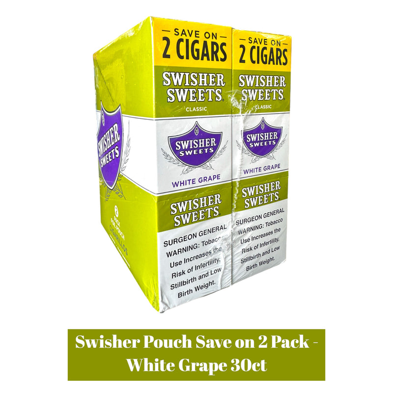 Swisher Pouch Save on 2 Pack- 30ct