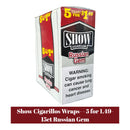 Show Cigarillos 5 for 1.49 Blunt Wraps- 15ct