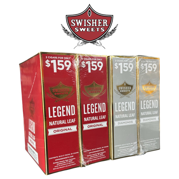 Swisher Legend Cigarillos 1.59 2pk- 30ct