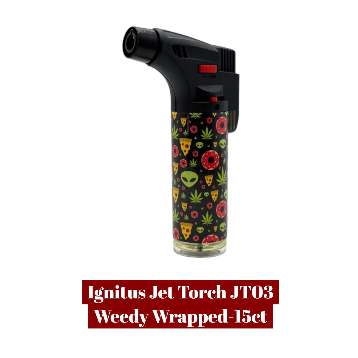 洋楽 B.O.M.B. TESTERS Ignitus Jet Torch JT03 Weedy Wrapped-15ctSoCAL Distro LLC