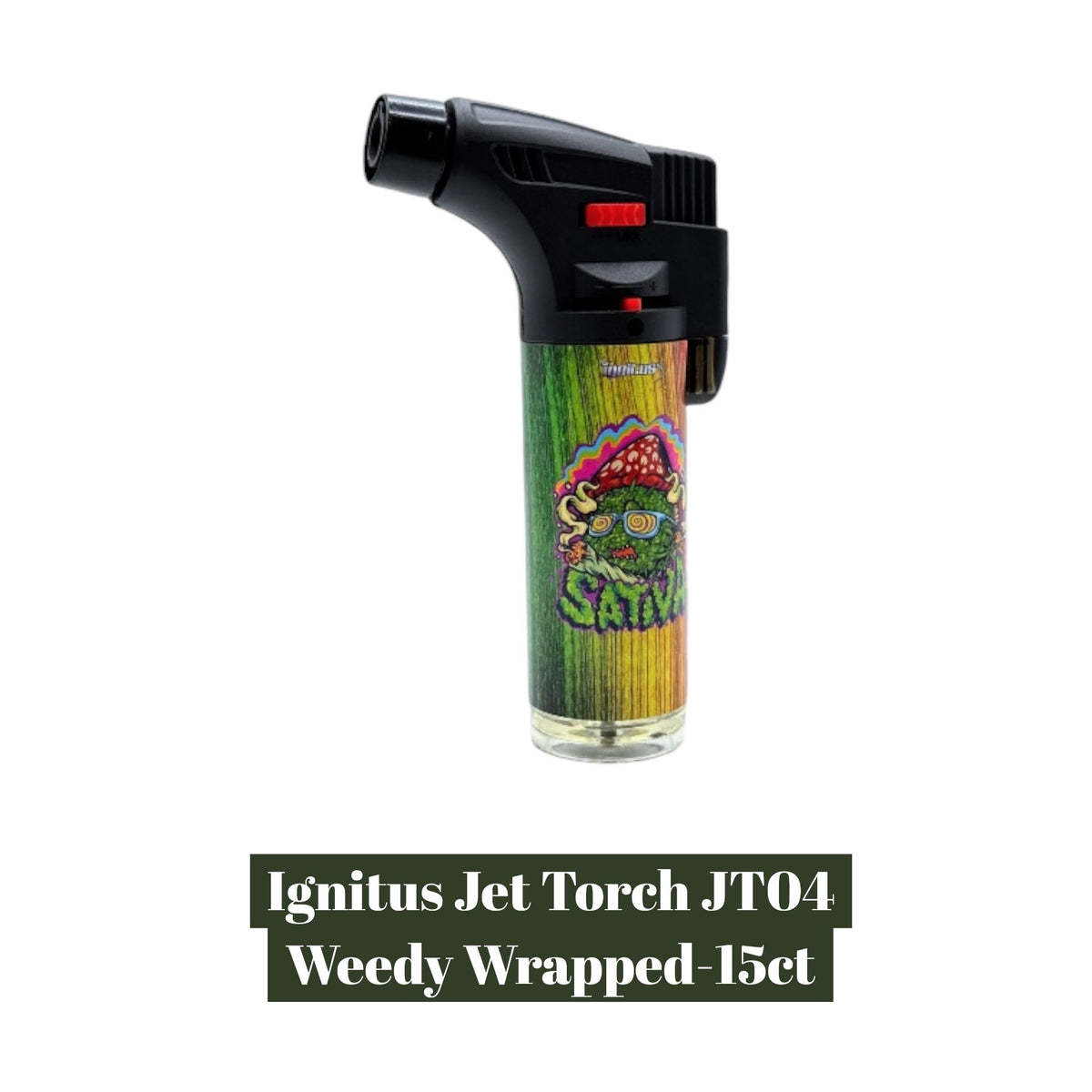 Ignitus Jet Torch JT04 Weedy Wrapped-15ct
