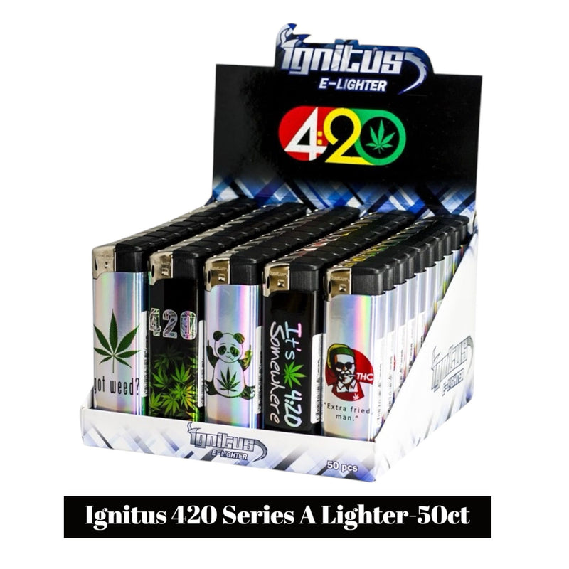 Ignitus 420 Series A Lighter-50ct