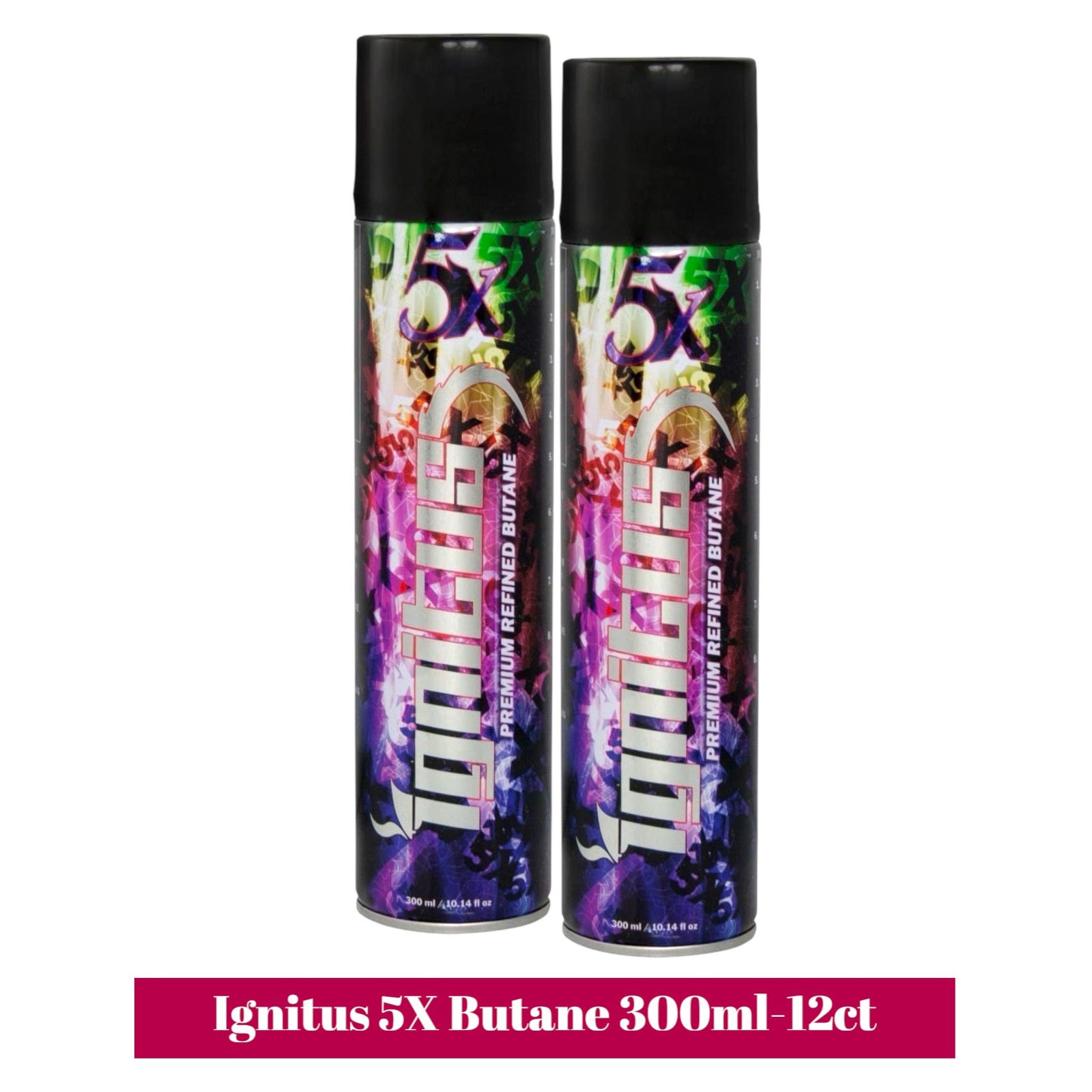 Ignitus 5X Butane 300ml-12ct | SoCAL Distro LLC