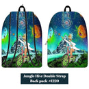 Jungle Hive Double Strap Backpack