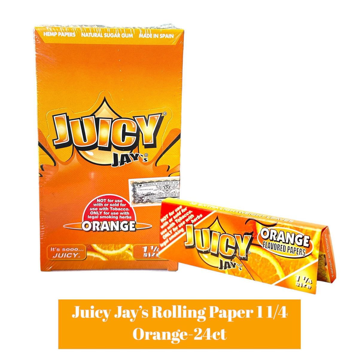 Juicy Jay's Paper 1 1/4-24ct | SoCAL Distro LLC