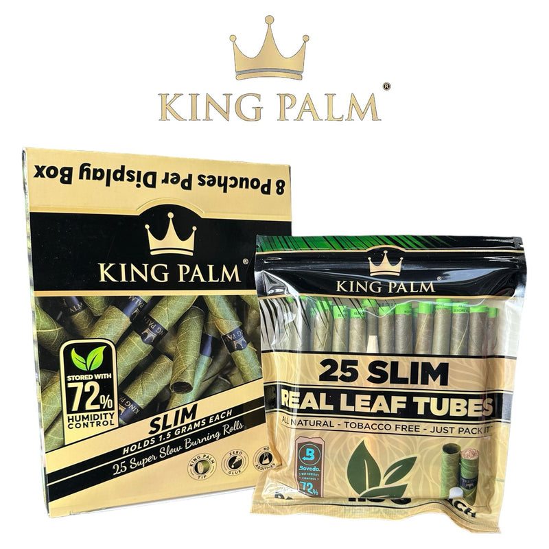 King Palm 1.5g-Slim Rolls 25pack-8ct