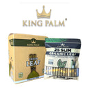 King Palm Green Leaf Slim 25pk-4ct
