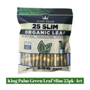 King Palm Green Leaf Slim 25pk-4ct