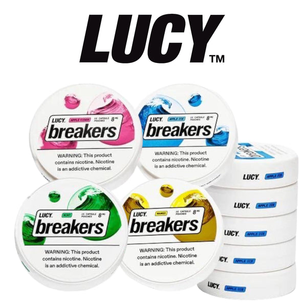 Lucy Breakers 8mg Nicotine Pouches 15pk - 5ct