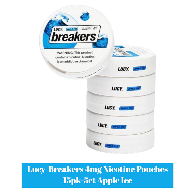 Lucy Breakers 4mg Nicotine Pouches 15pk - 5ct