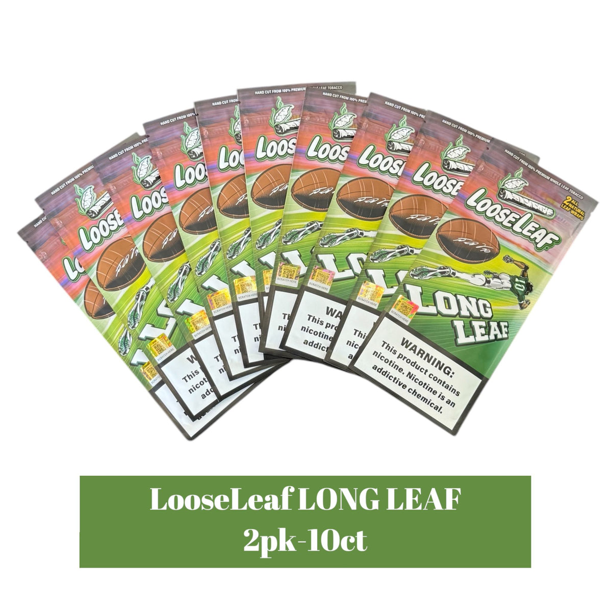 LooseLeaf LONG LEAF 2pk-10ct LooseLeaf LONG LEAF 2pk-10ct
