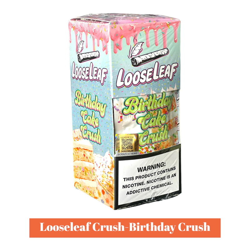 LooseLeaf CRUSH Pipe Tobacco 1pk Display-10ct