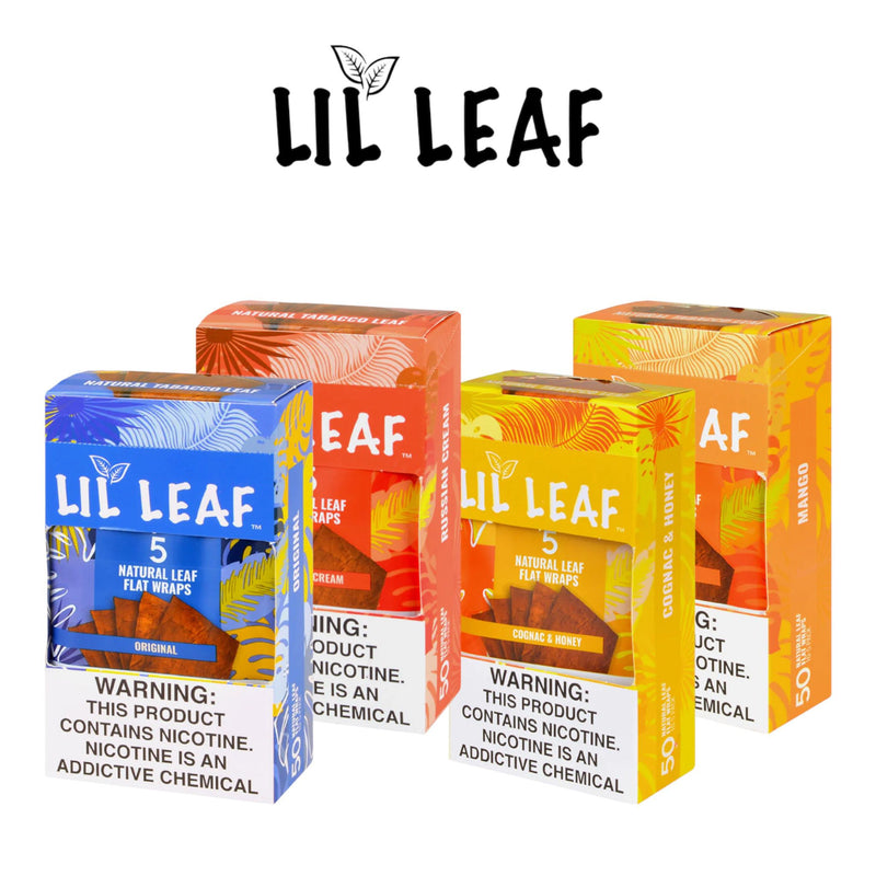 Lil Leaf Blunt Wraps 5pk-10ct