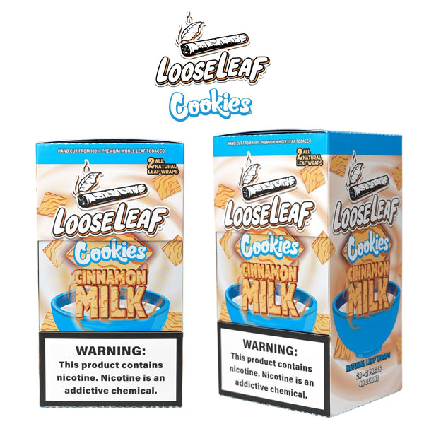 LooseLeaf wraps-Cinnamon Milk 2pk-20ct