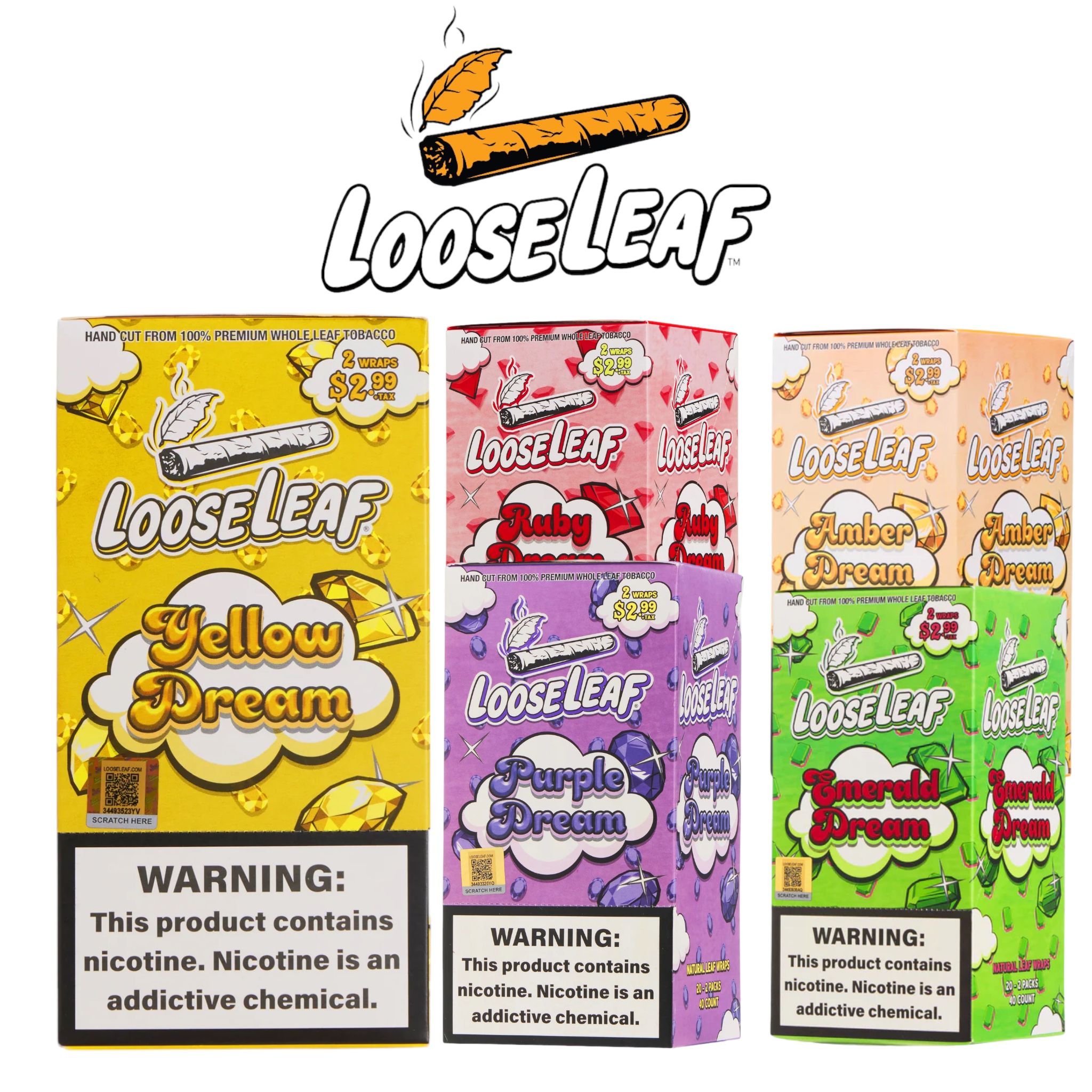 LooseLeaf Wraps | Flowers Market LooseLeaf Wraps | Flowers Market