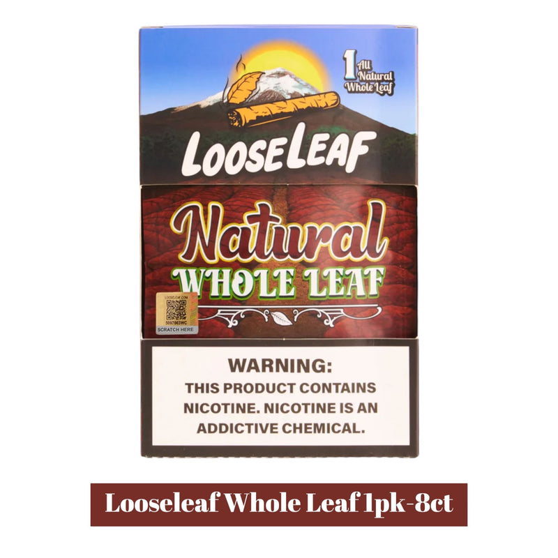 wholeleaf tobacco LooseLeaf WholeLeaf 1 pack Tobacco Wrap wholeleaf tobacco LooseLeaf WholeLeaf 1 pack Tobacco Wrap