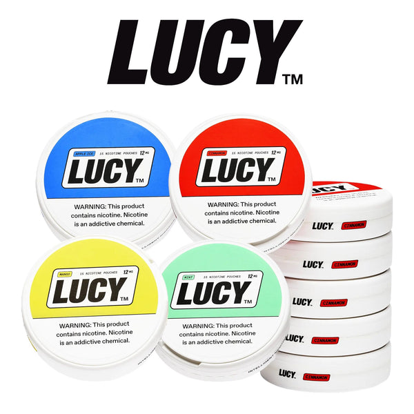 LUCY Nicotine Pouches 12mg 15pk -5ct