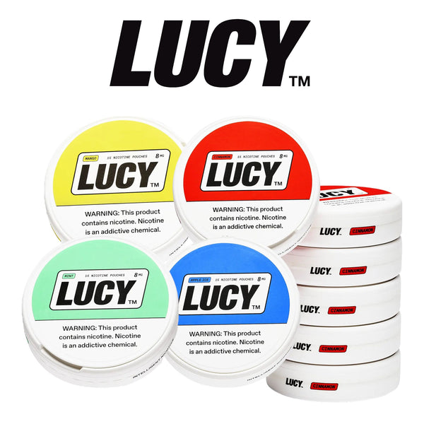 LUCY Nicotine Pouches 8mg 15pk -5ct